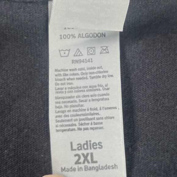 Snoopy Fireworks Thirt Womens 2XL Black Instant Message - Picture 8 of 8